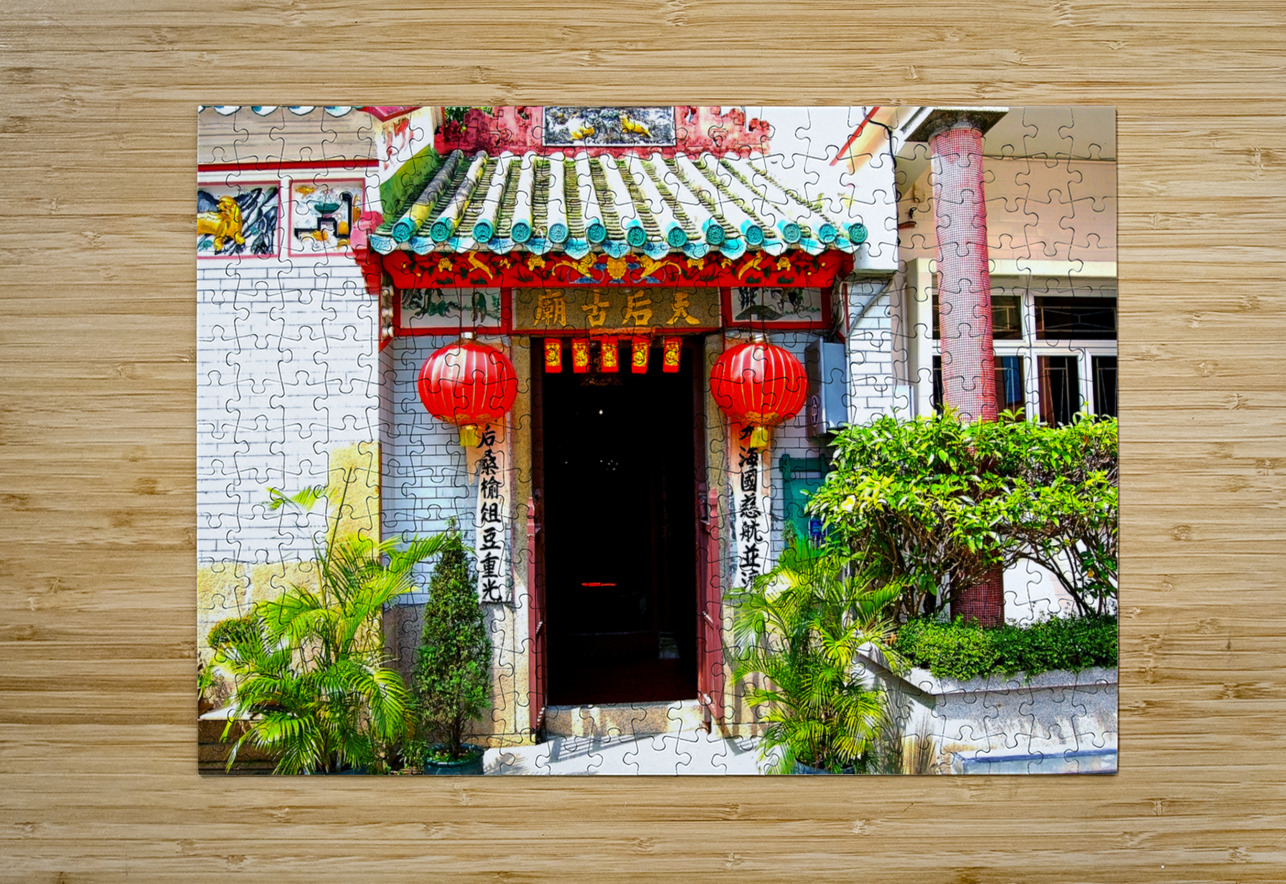 HK Island-RE - The Old Temple 08 Clement Tsang Puzzle printing