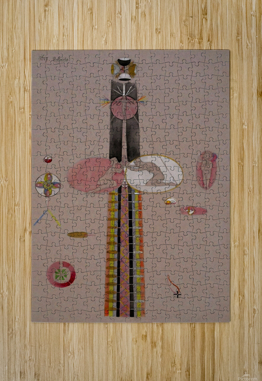 Hilma af Klint - The Tree Of Knowledge No . 7B   Vivanne Puzzle printing