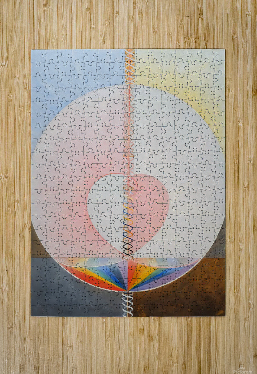 Hilma af klint - Group IXUW No. 25 The Dove No. 1 1915 Vivanne Puzzle printing