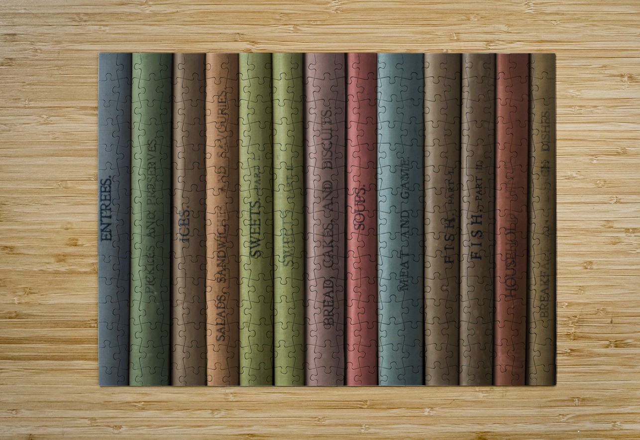 Library Treasures Assaf Frank Puzzle printing