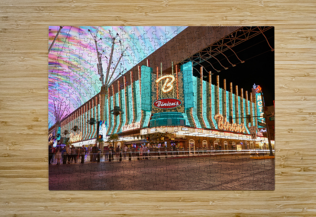 Binion s Casino   Las Vegas NV DSC08016 Sanjeev Singhal Puzzle printing