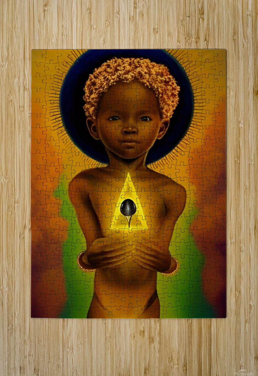 Indigo Kid Fire Within 12 LoveLight Rivers Puzzle printing