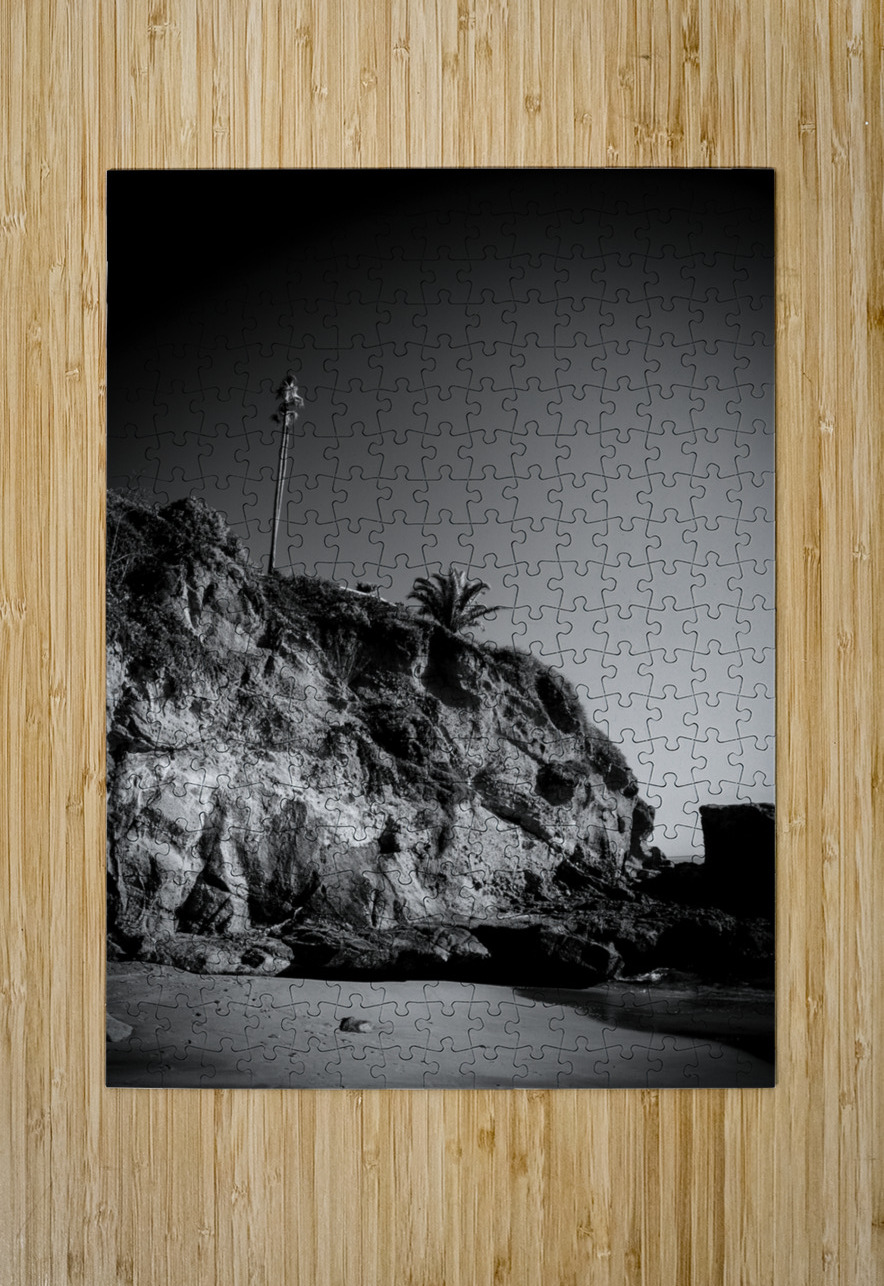 laguna beach skyline  vertical 220 Laguna 13k Black And White Puzzle printing