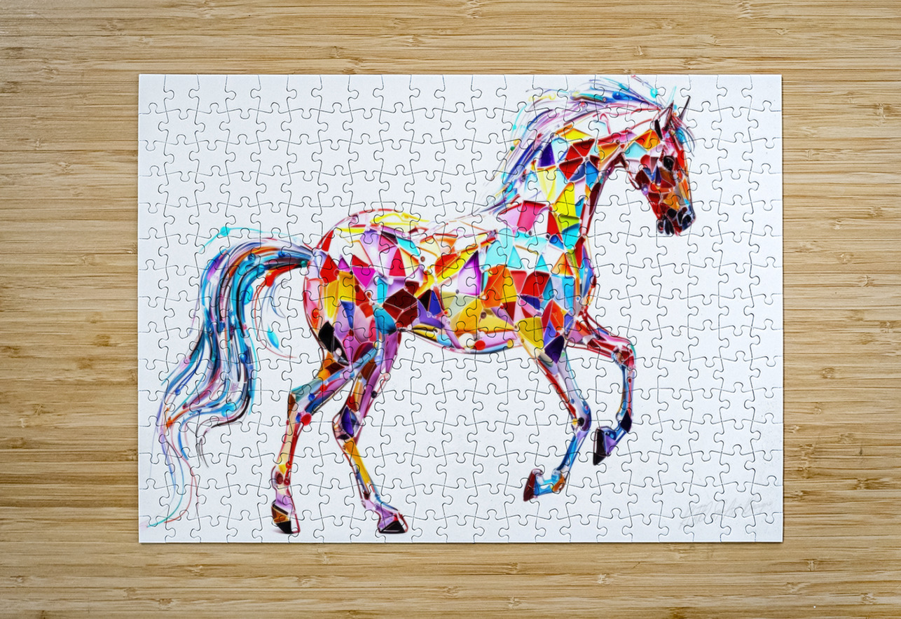 Rarity Crystal Pony SykArt Designs Puzzle printing