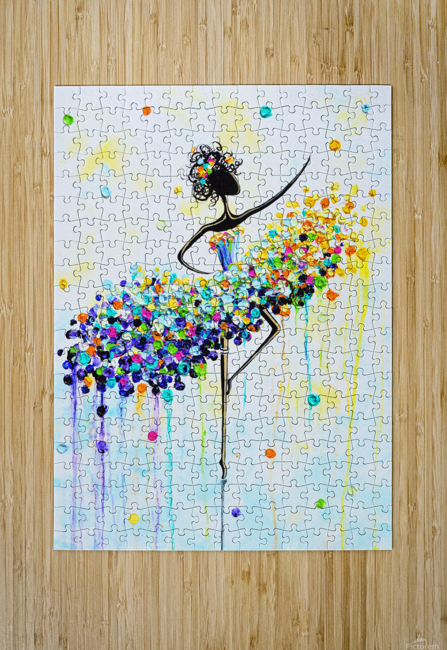 The Dancers Joy Christine Bell Puzzle printing