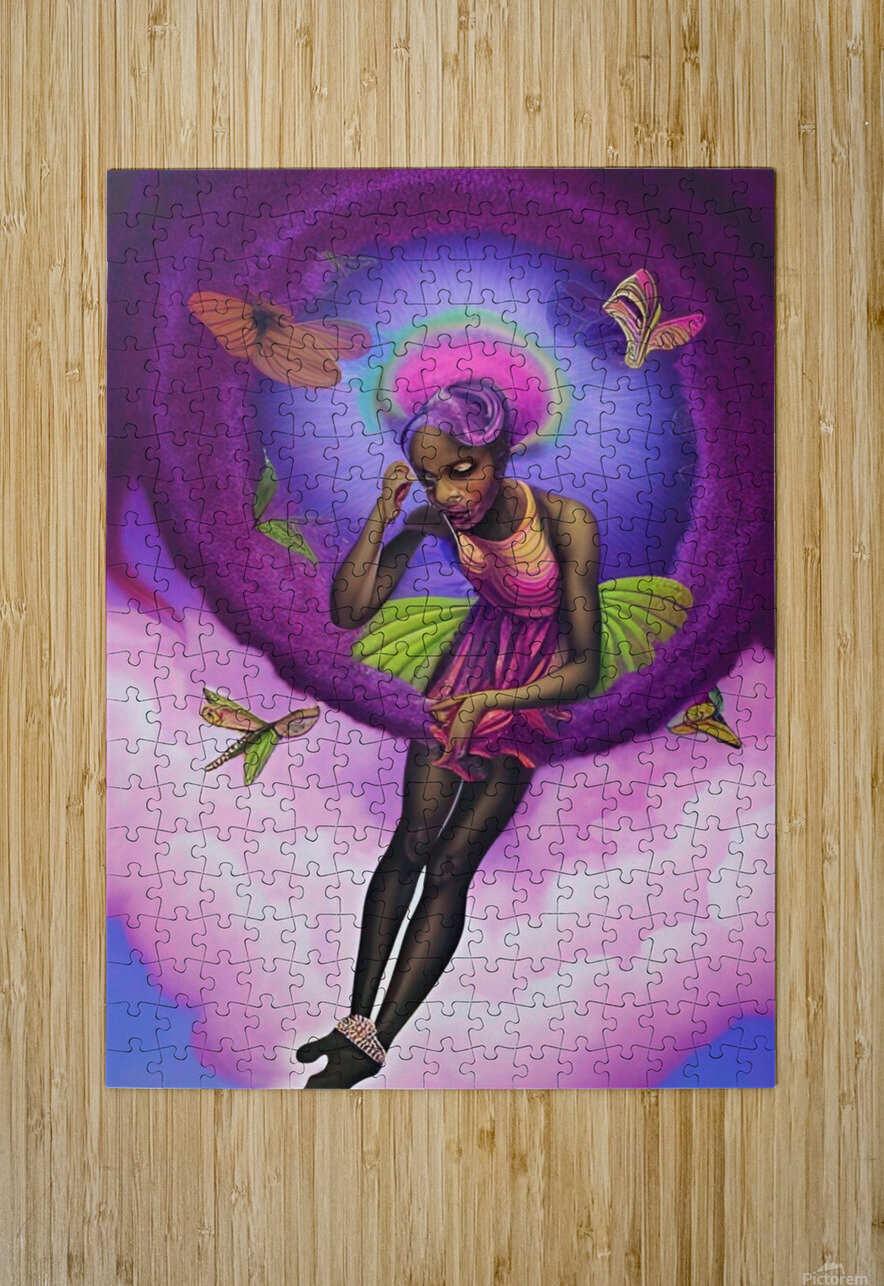 Discarnate Beings 4 LoveLight Rivers Puzzle printing