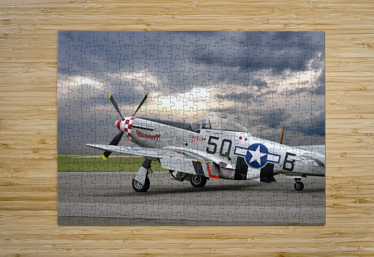 Well Earned Rest p-51 Gill Billington Puzzle printing
