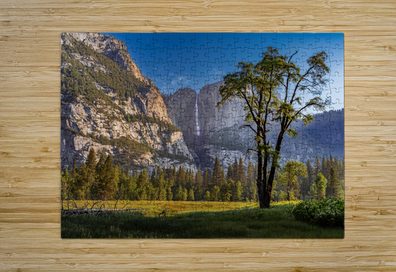 Yosemite Falls Morning  Geoffrey Prior Puzzle printing