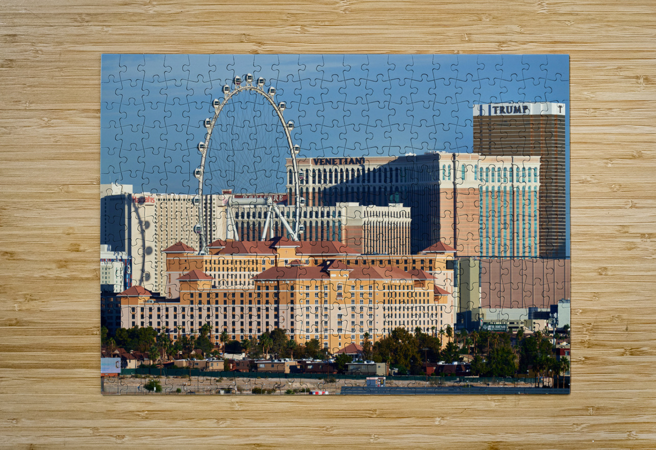 Las Vegas Skyline 7R308110 Sanjeev Singhal Puzzle printing