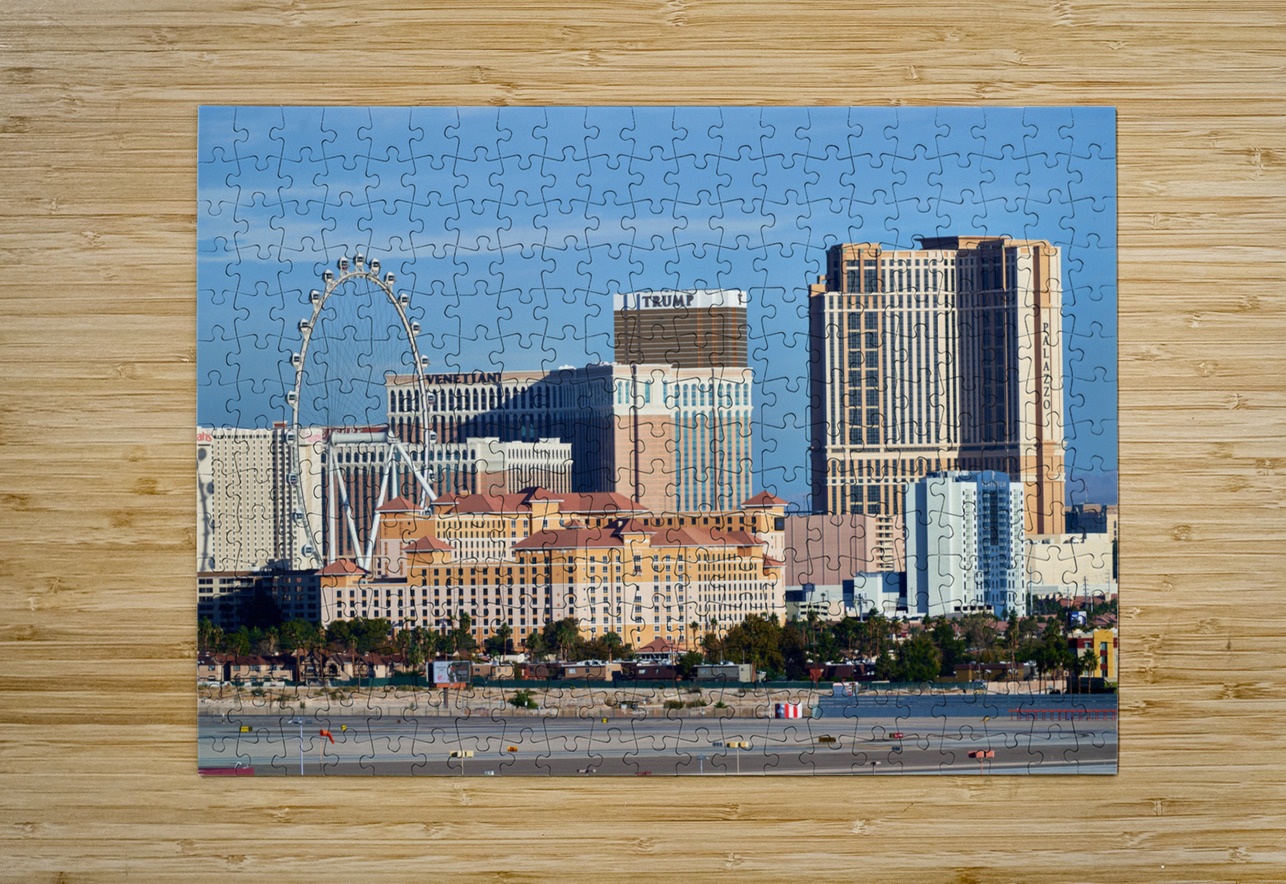 Las Vegas Skyline 7R308187 Sanjeev Singhal Puzzle printing
