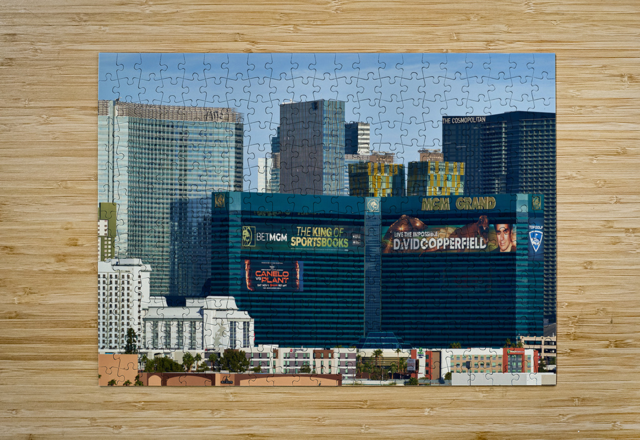Las Vegas Skyline 7R308211 Sanjeev Singhal Puzzle printing