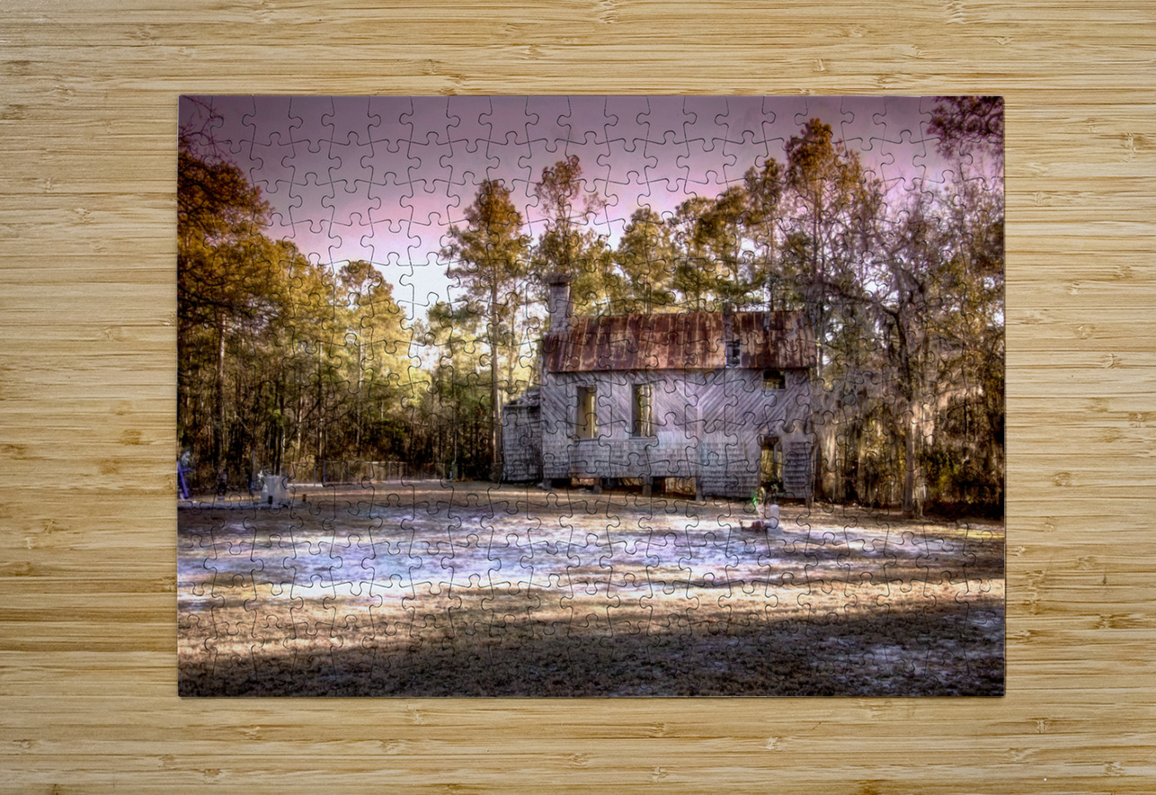 Story of an Old Francis Marion National Forest Church Norma Brandsberg Photography Puzzle printing
