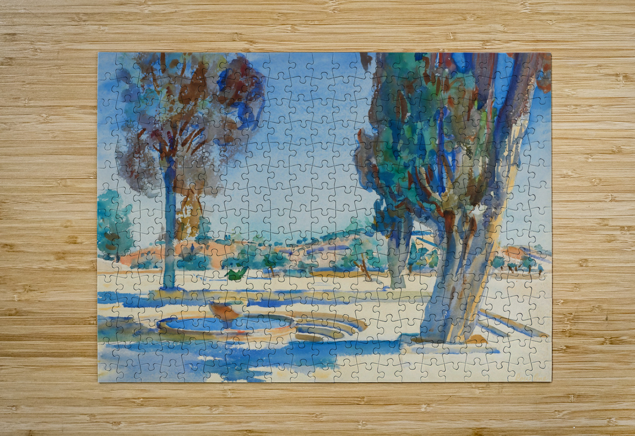 jerusalem by john singer sargent Row One Brand Puzzle printing