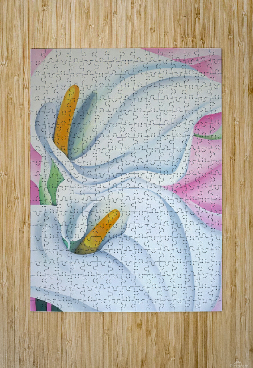 Georgia OKeeffe - Two Calla Lilies William Store Puzzle printing