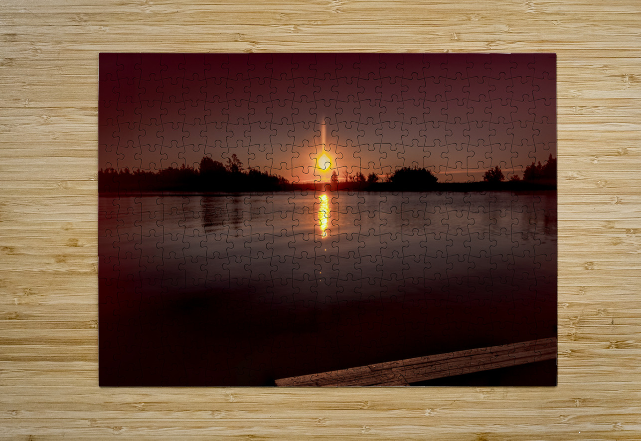 Sunrise Light and Shadows Norma Brandsberg Photography Puzzle printing