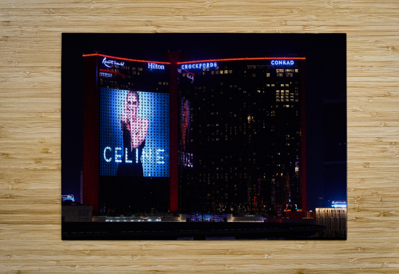 Resorts World   Las Vegas NV 7R300532 Sanjeev Singhal Puzzle printing