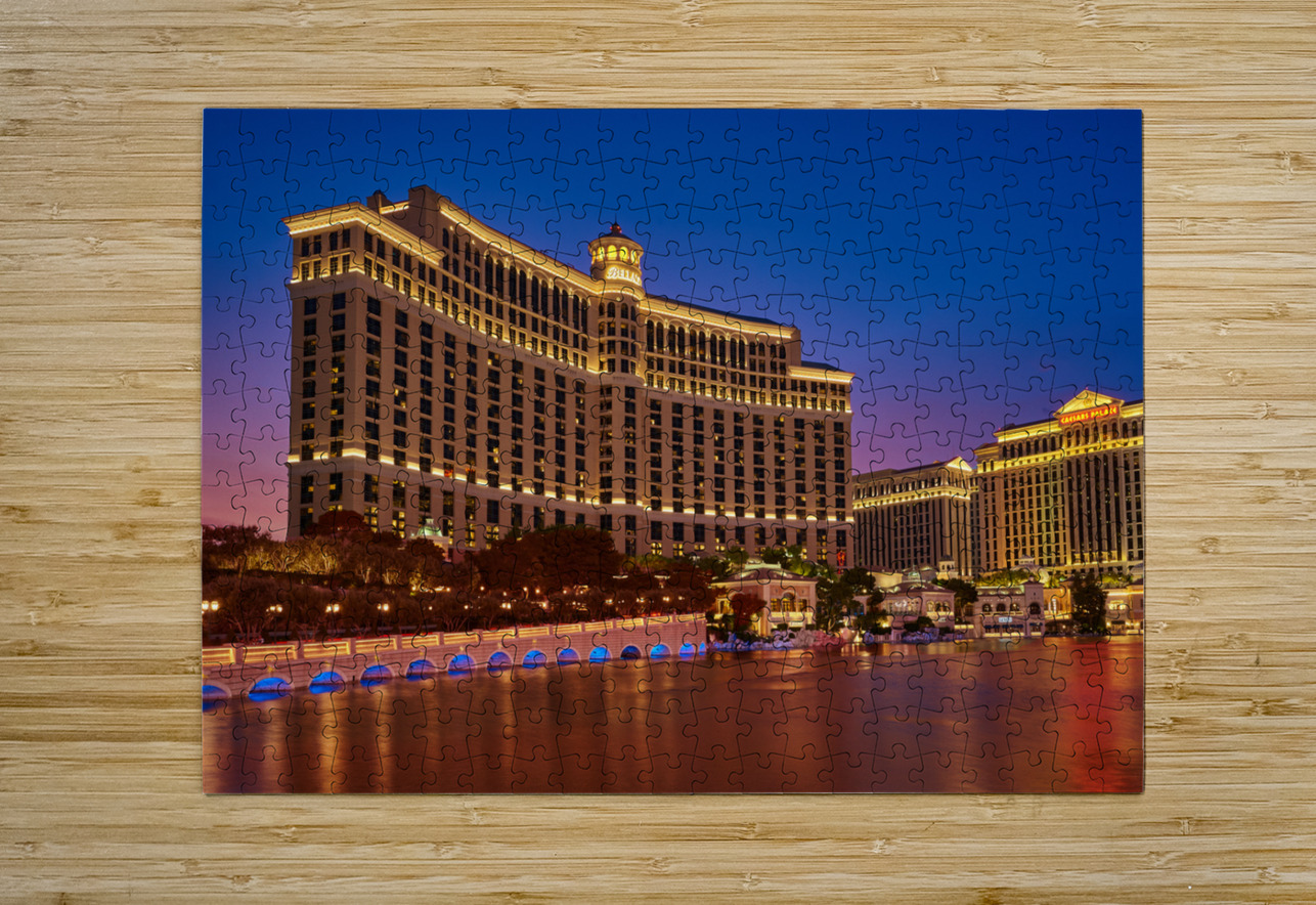 The Bellagio   Las Vegas NV 7R309937 Sanjeev Singhal Puzzle printing