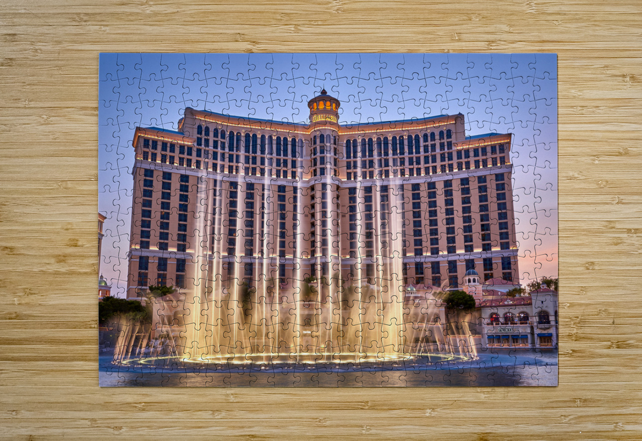 The Bellagio Fountains   Las Vegas NV 7R309825.jp Sanjeev Singhal Puzzle printing