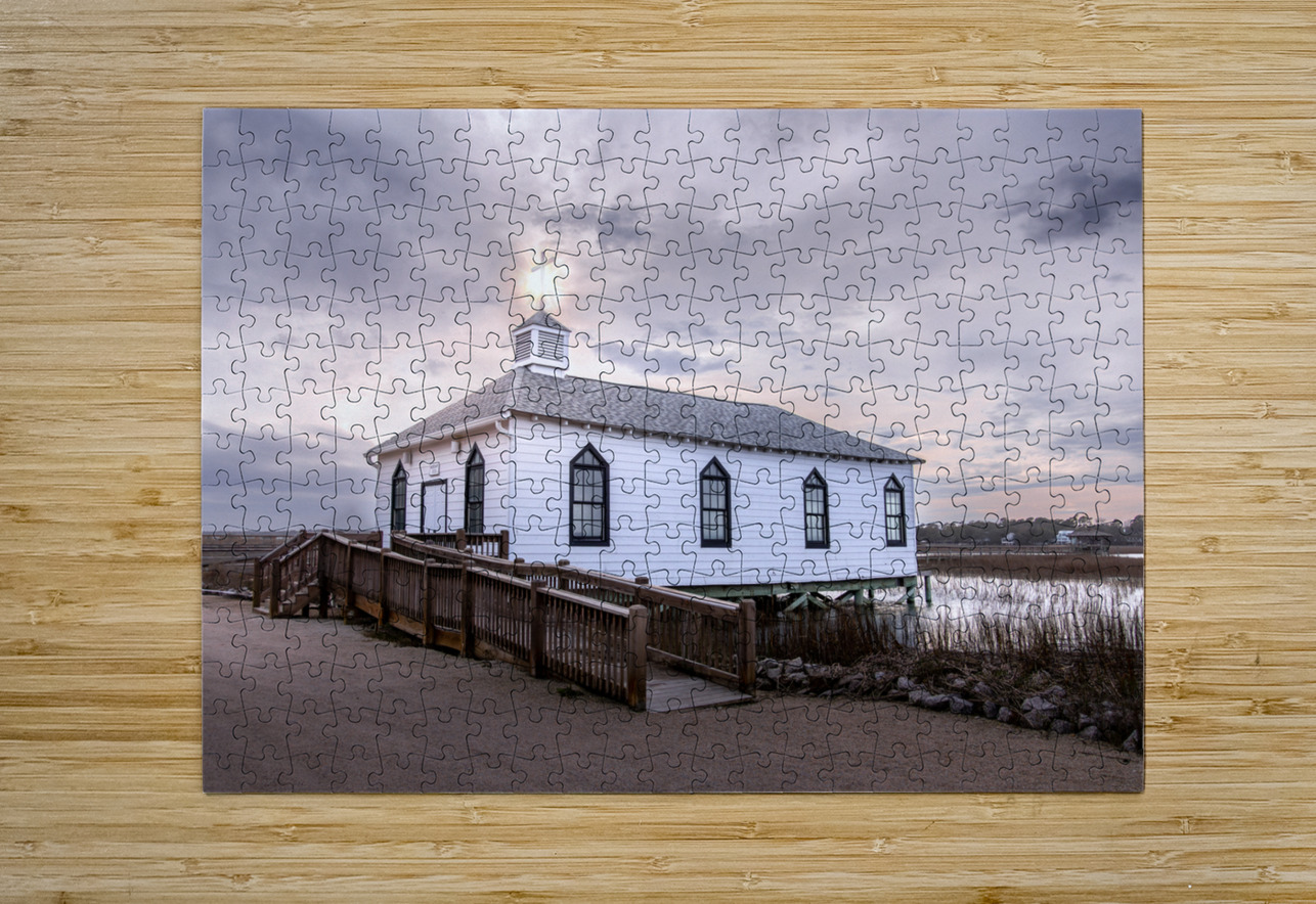 Pawleys Island Chapel Norma Brandsberg Photography Puzzle printing
