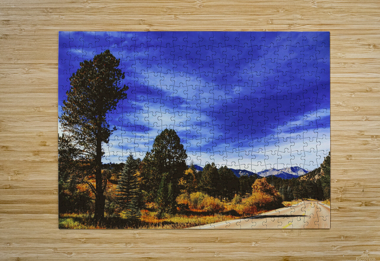 Umber Mountain Ell Cee Puzzle printing