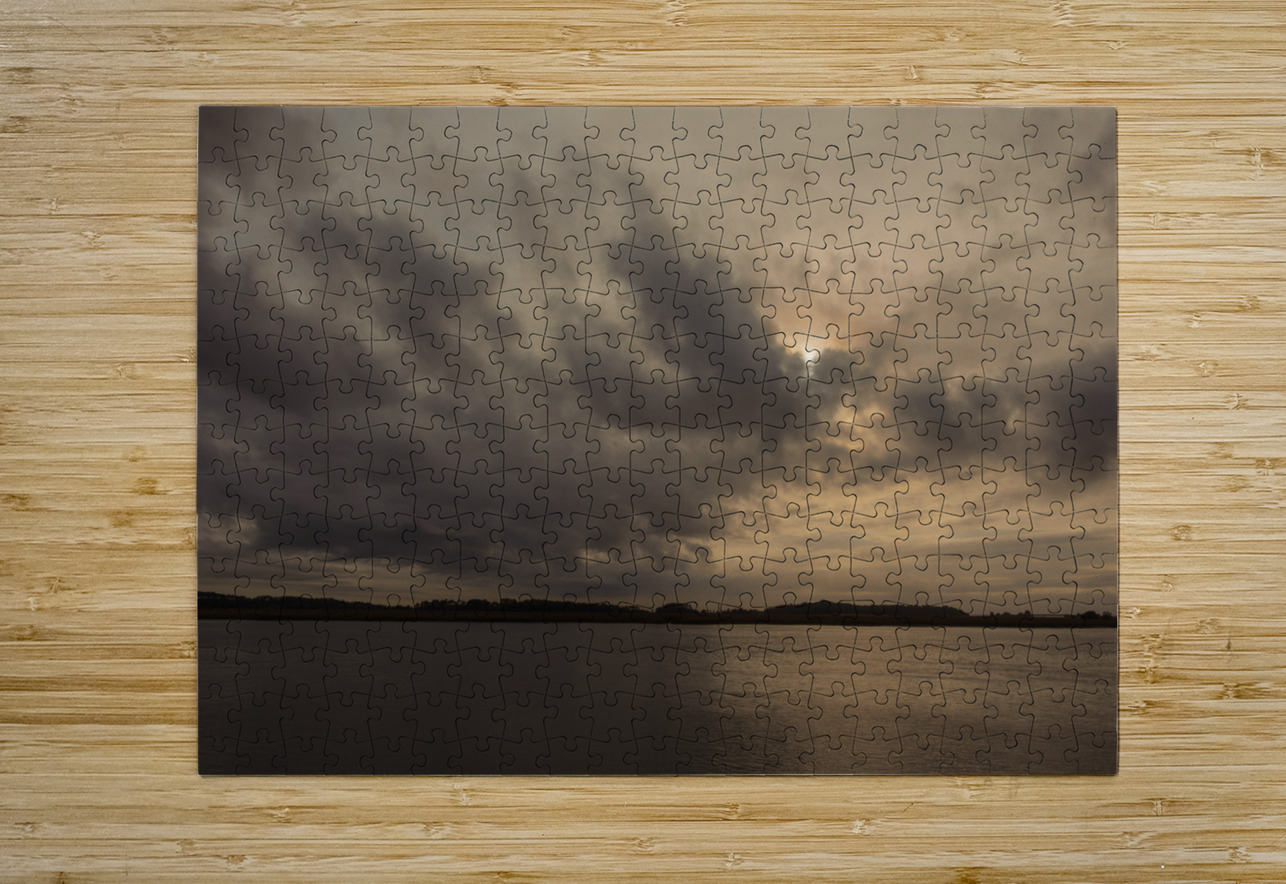 Port Royal Sound South Carolina Storm Clouds Norma Brandsberg Photography Puzzle printing