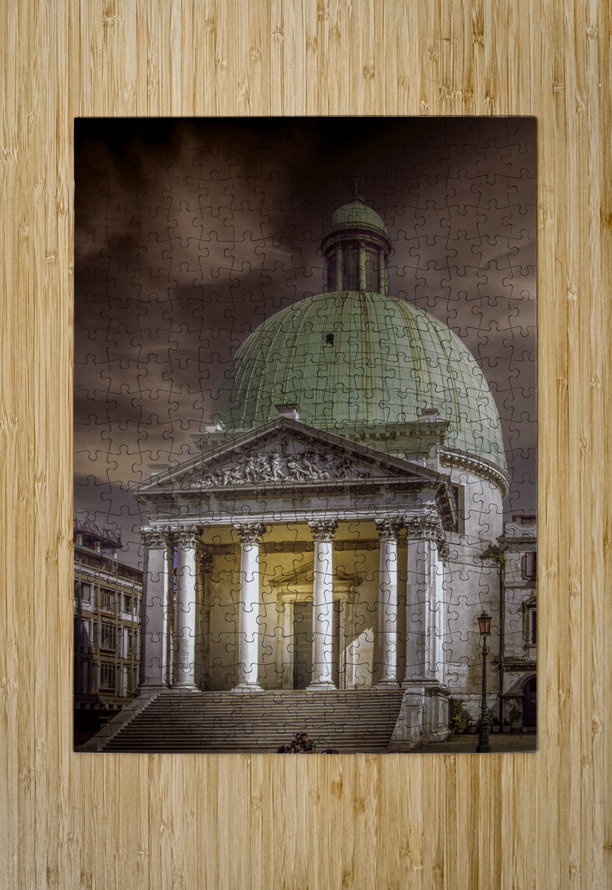 Venice San Simeone Piccolo Church Norma Brandsberg Photography Puzzle printing