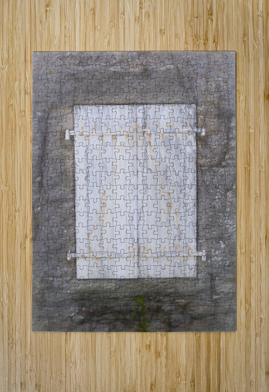 Antique Monet Style French Window Norma Brandsberg Photography Puzzle printing