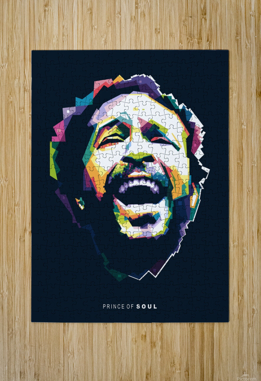 Marvin Gaye WPAP Alkahfsmart Puzzle printing
