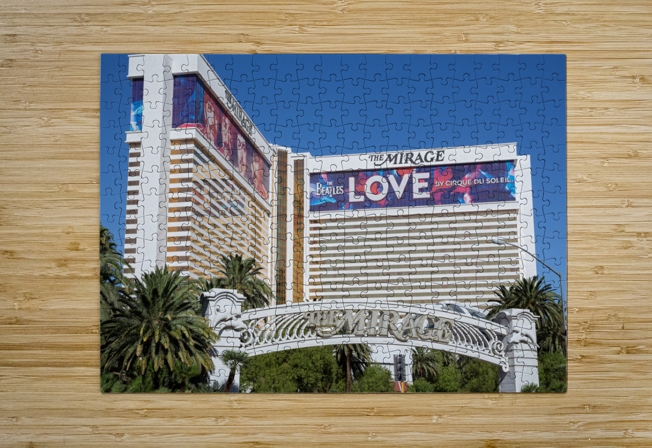 The Mirage Casino   Las Vegas NV 9071 Sanjeev Singhal Puzzle printing