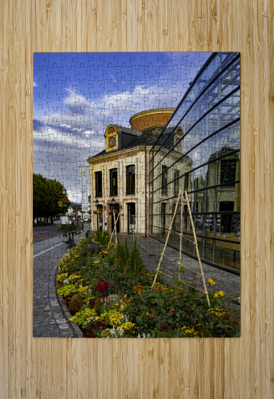 Honfleur Visitor Center Reflections Norma Brandsberg Photography Puzzle printing