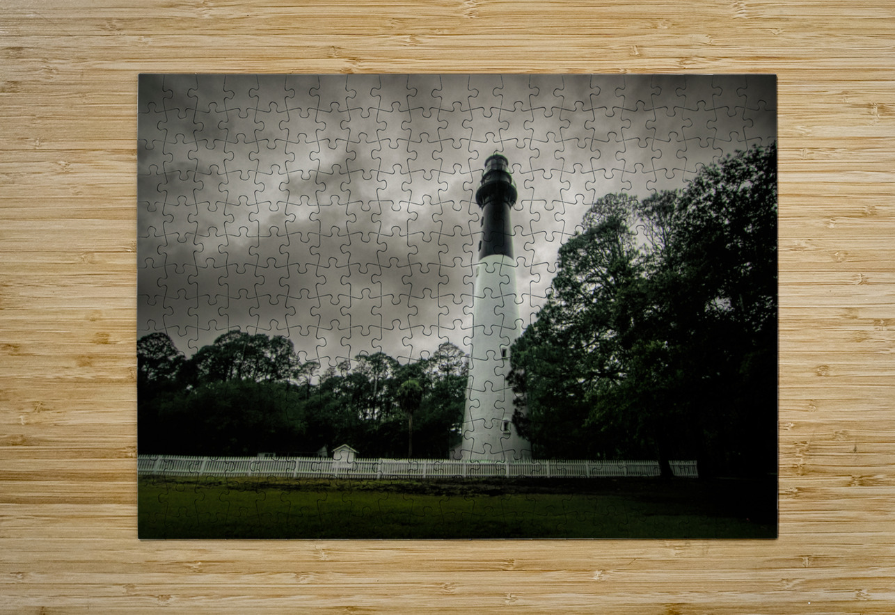 Hunting Island Lighthouse Hurricane Coming Norma Brandsberg Photography Puzzle printing
