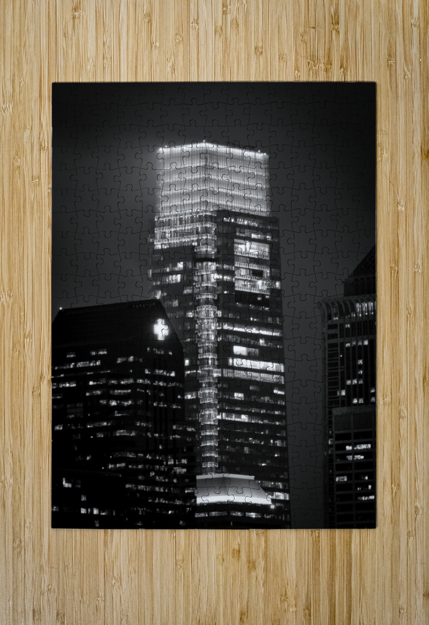 top comcast tower  vertical 983 Comcast 13k Black And White Puzzle printing