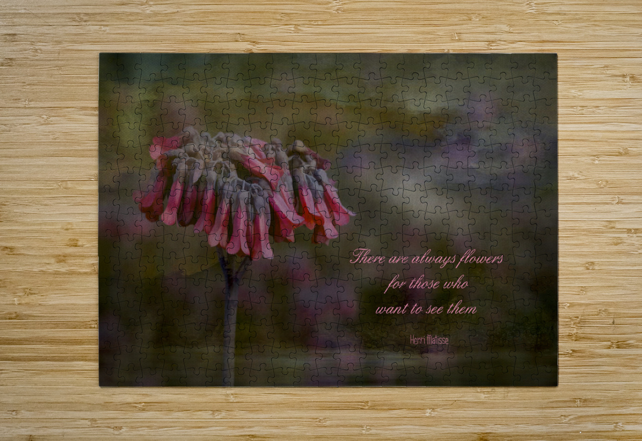 Matisse Flowers Inspiration Norma Brandsberg Photography Puzzle printing