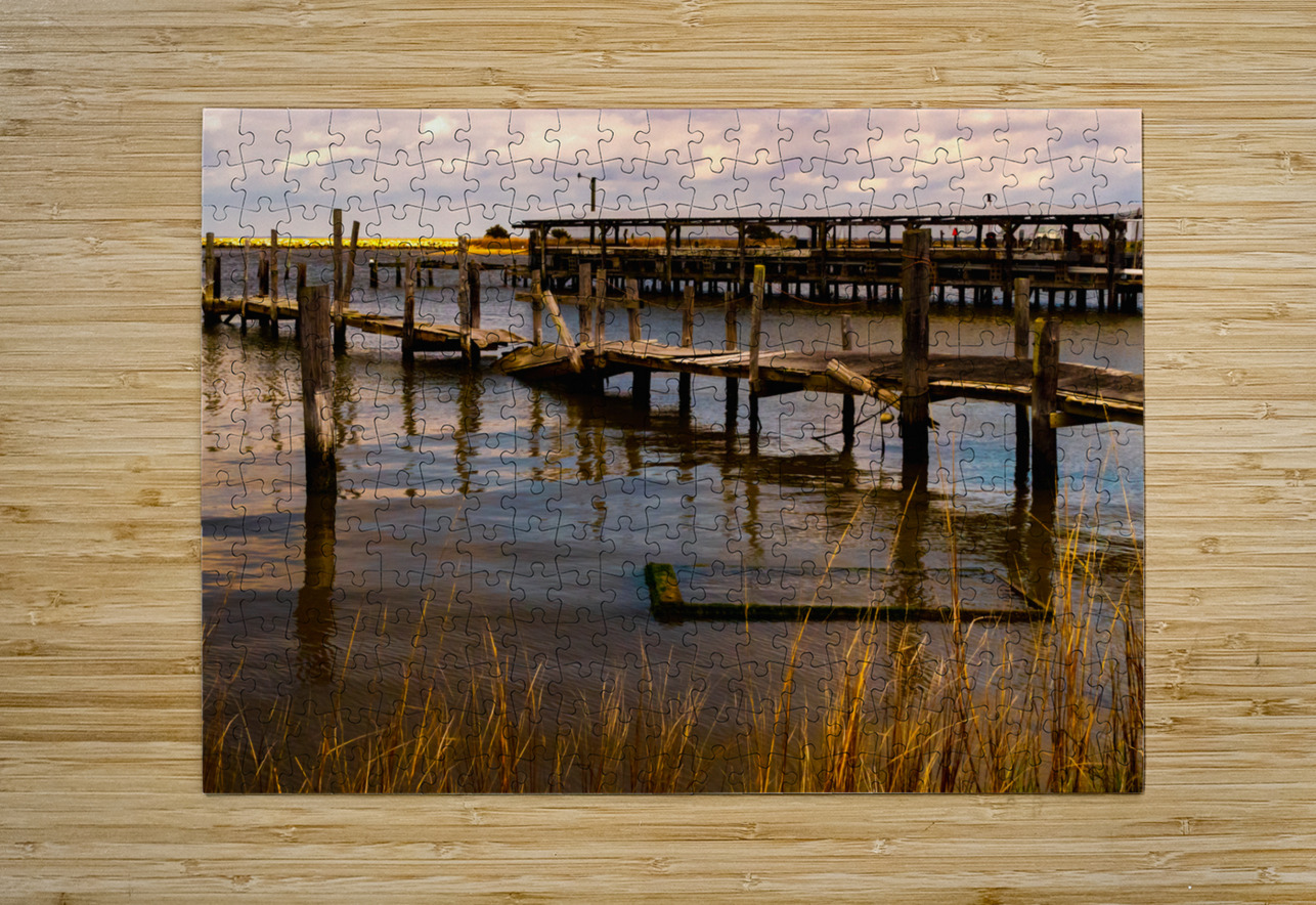 Dilapidated Old Dock Norma Brandsberg Photography Puzzle printing