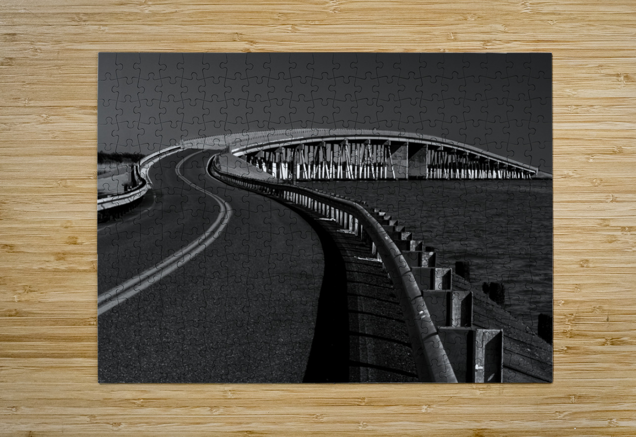 Chesapeake Curved Bridge Norma Brandsberg Photography Puzzle printing