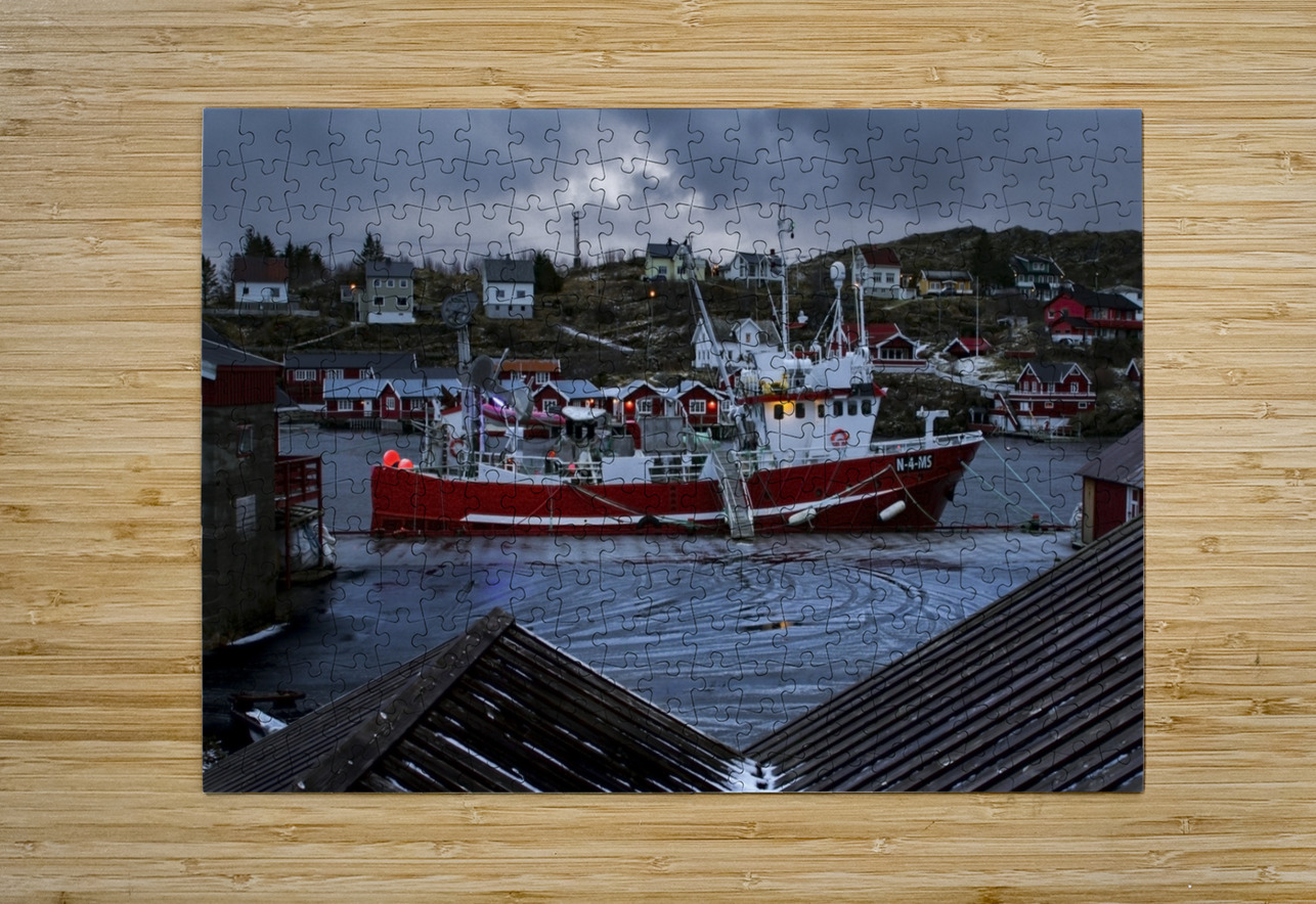 Norwegian Fishing Trawler Norma Brandsberg Photography Puzzle printing