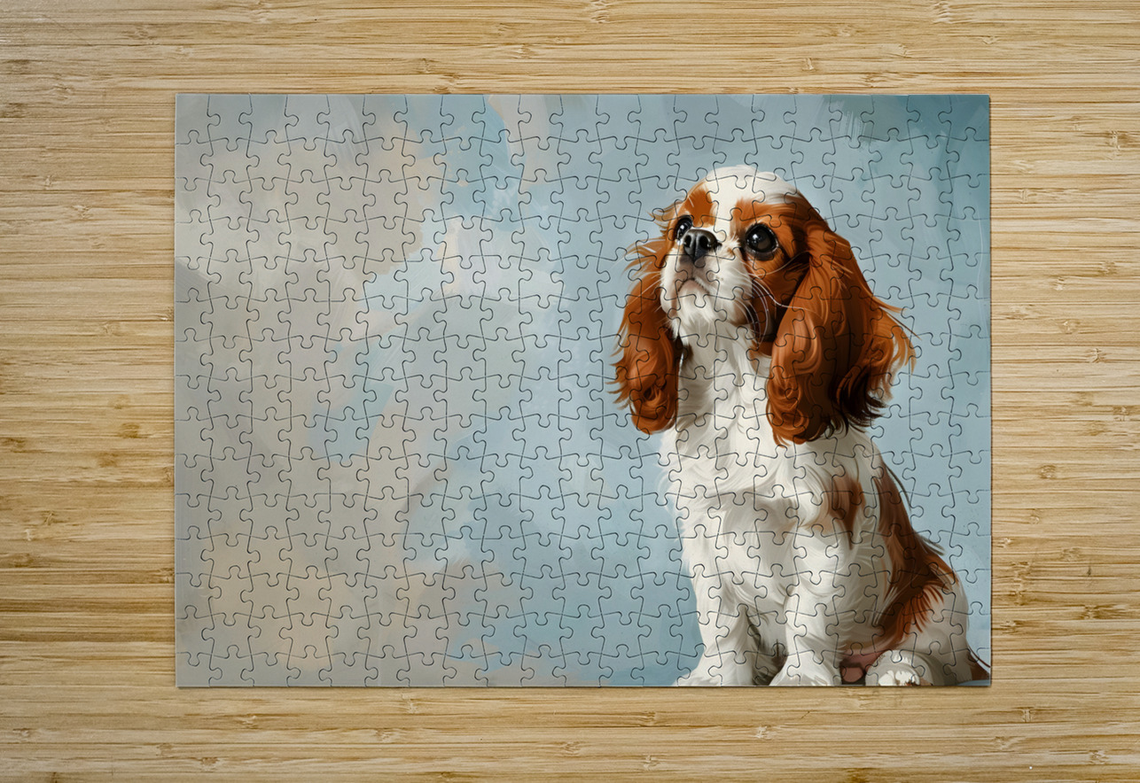 Puppy Paintings by Museblot 7 Andy Davis Puzzle printing