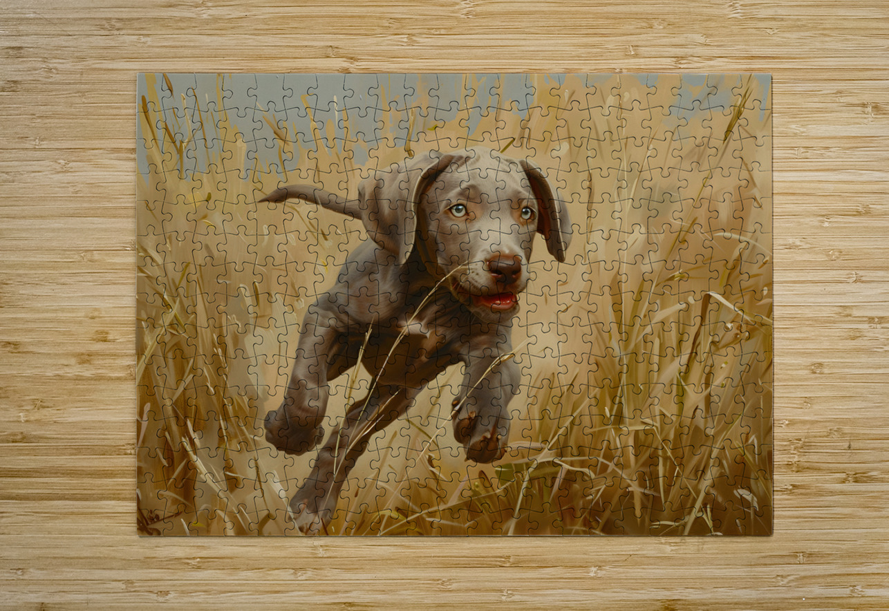 Puppy Paintings by Museblot 20 Andy Davis Puzzle printing