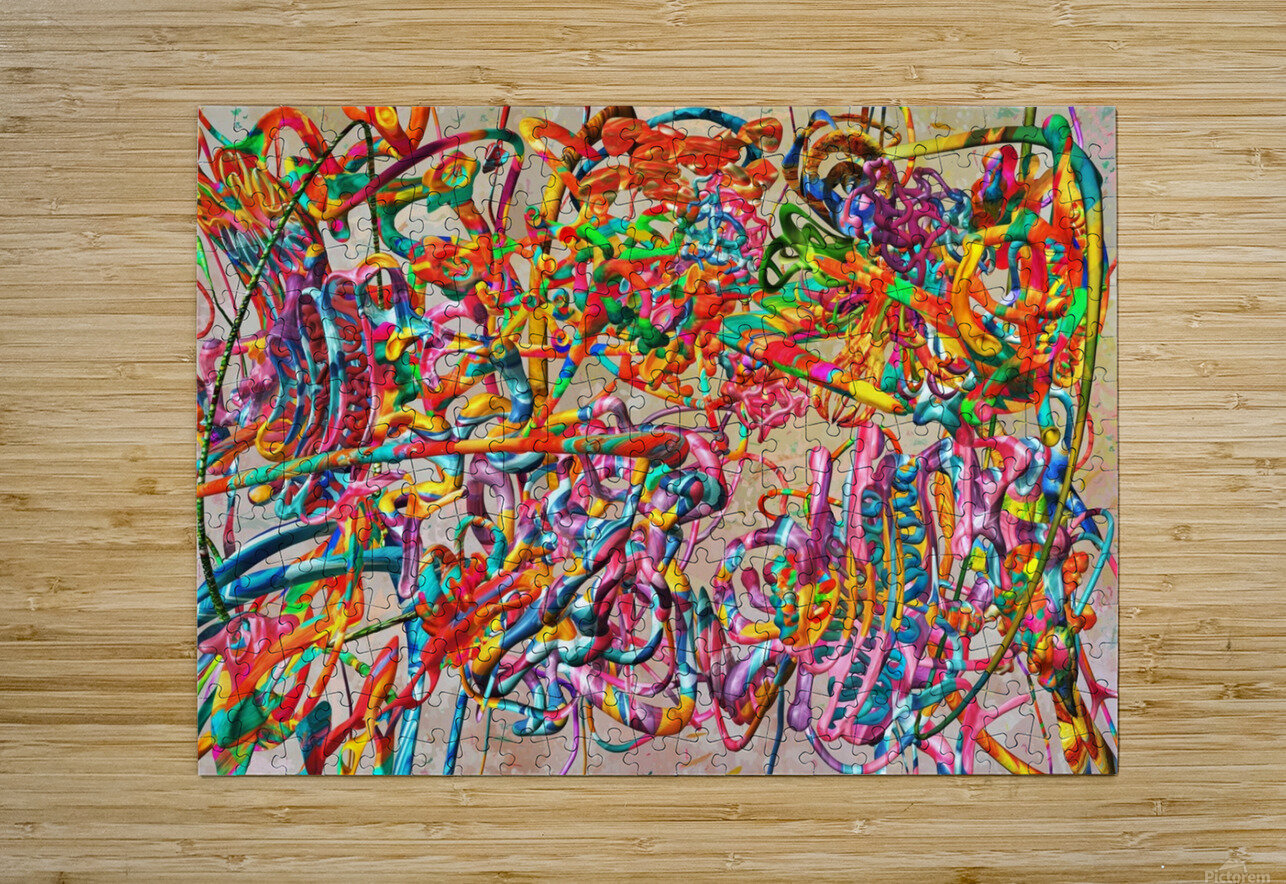 Electric Flesh and Anatomical Interventions Ryota Matsumoto Puzzle printing