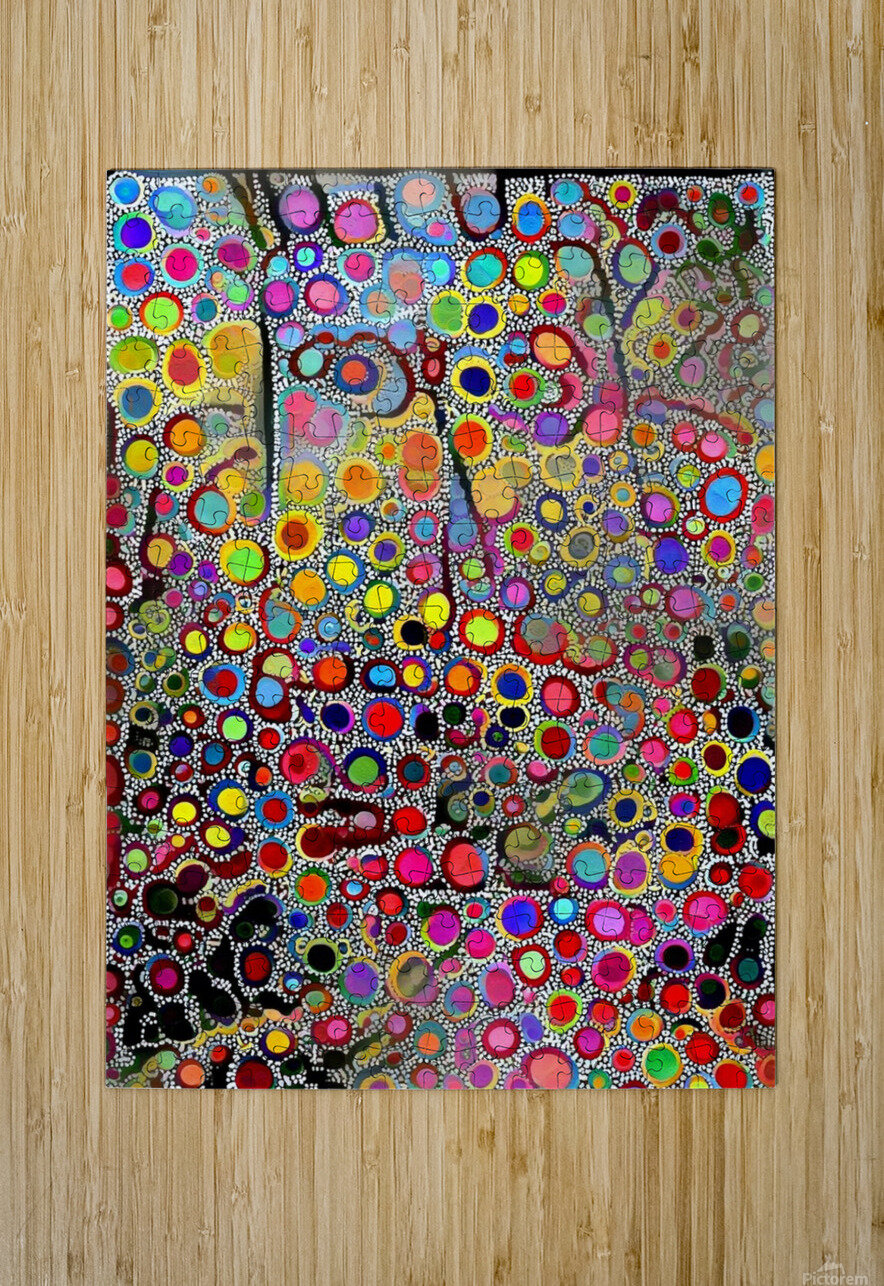 circle portrait Luciano Puzzle printing