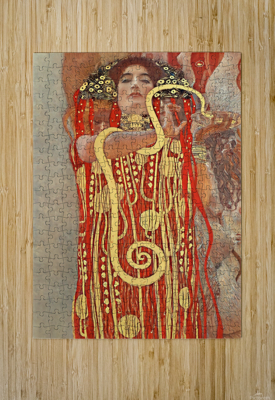 Gustav Klimt - Hygieia Medicine Vivanne Puzzle printing