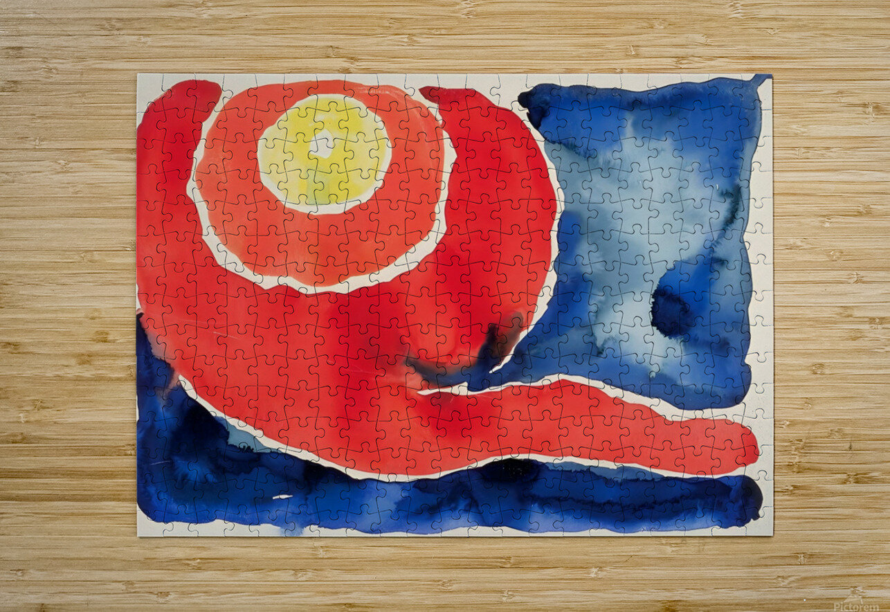 Georgia OKeeffe - Evening Star V William Store Puzzle printing
