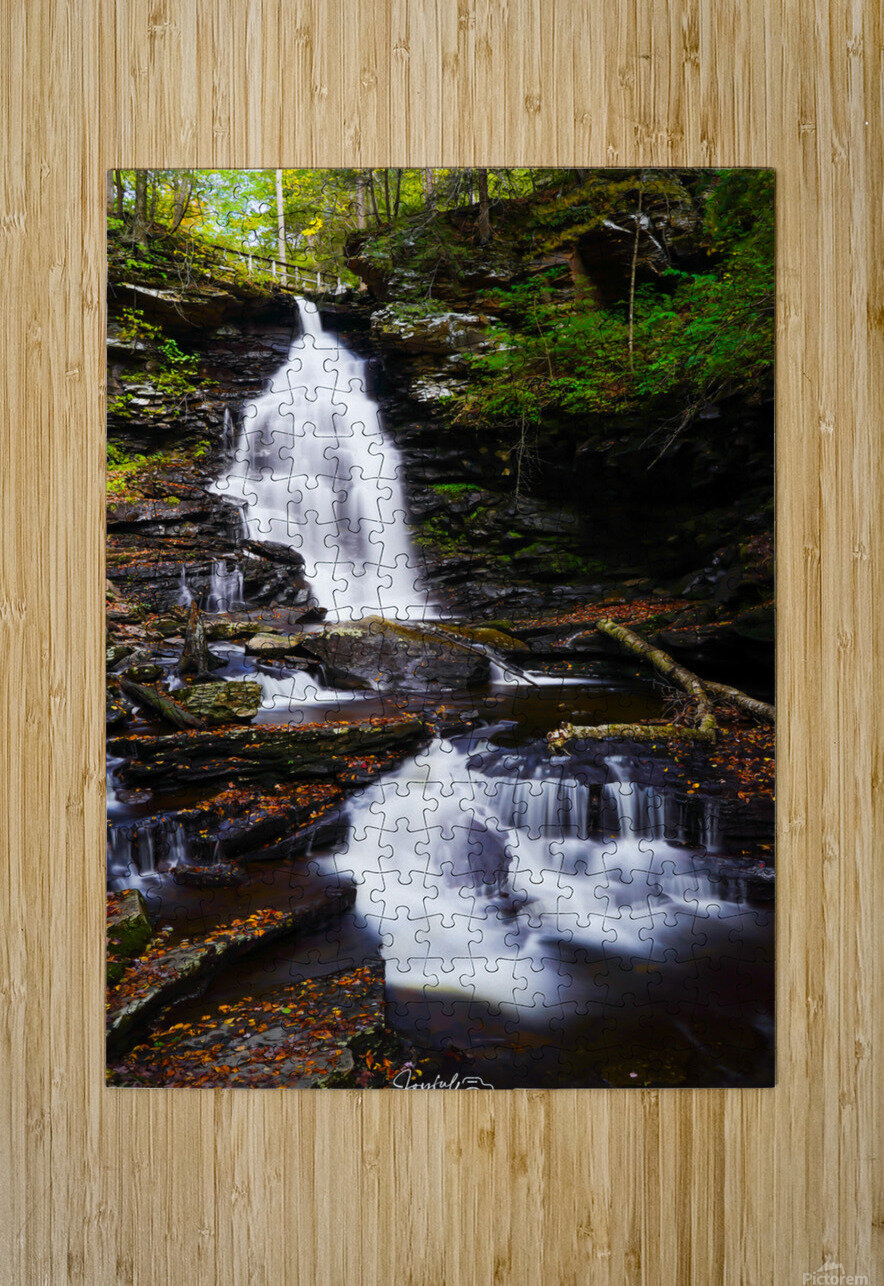 Ricketts Glen 5 Joyful Photography Puzzle printing