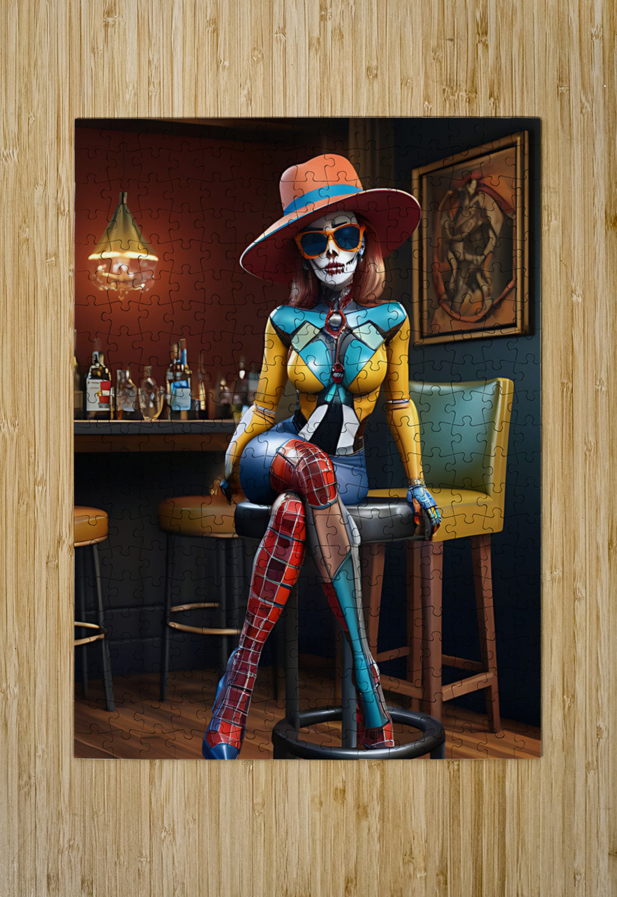 Fashionable Undead 7 Esmonbijouart Puzzle printing