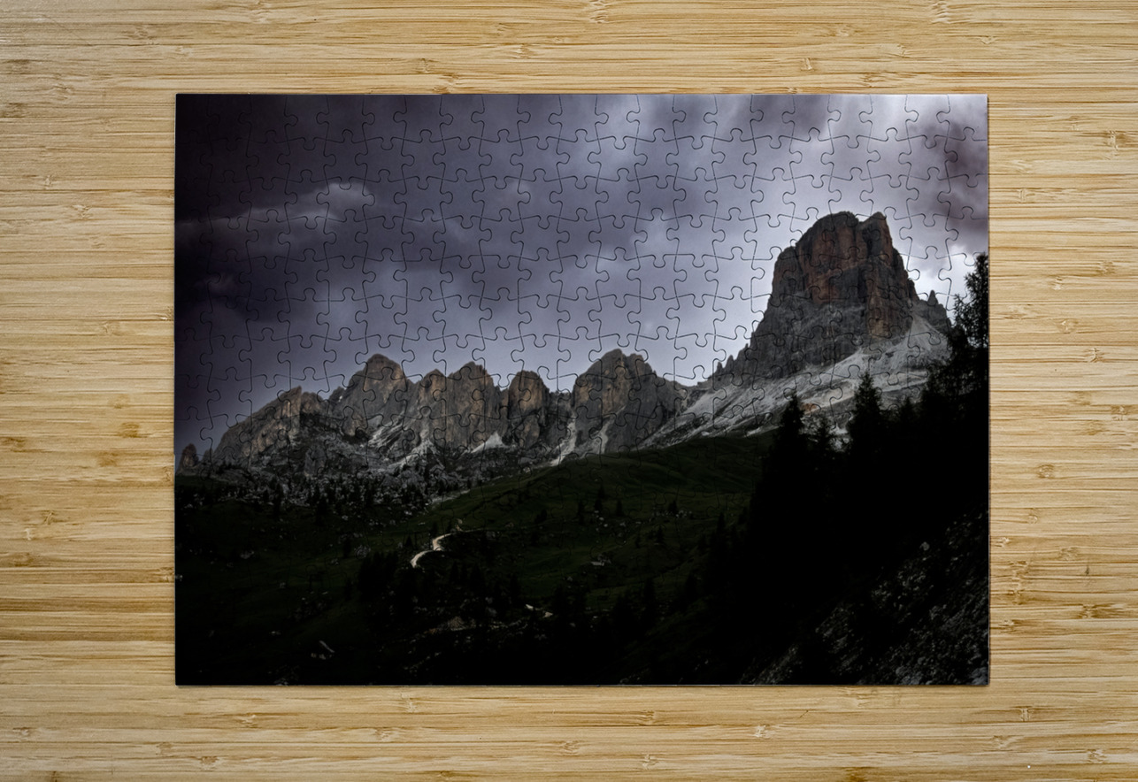 Giau Pass Cortina Race Day Norma Brandsberg Photography Puzzle printing
