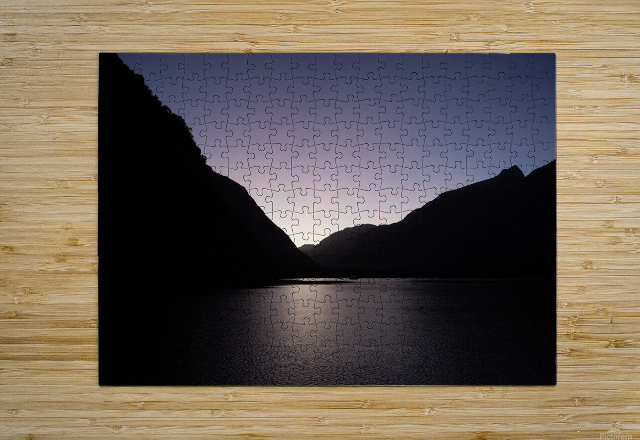 purple mountain sunset Lauren Maria Photo   Films Puzzle printing