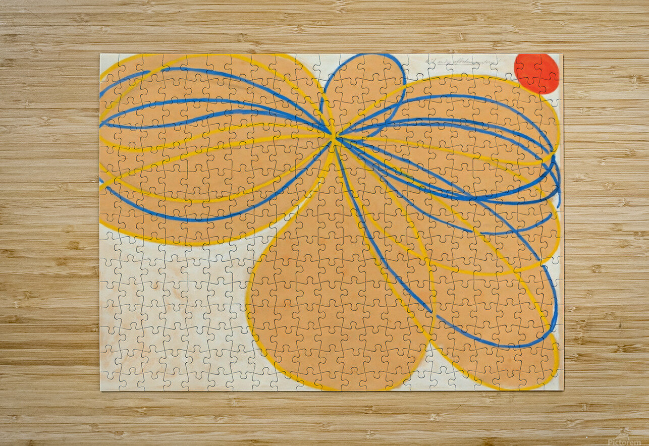 Hilma af Klint - The Seven-Pointed Star No. 1 Vivanne Puzzle printing