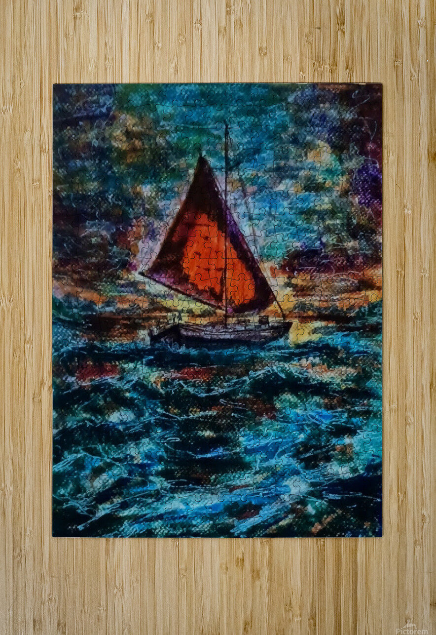 20231126 091413 sailing Lawrence Silver Art Puzzle printing