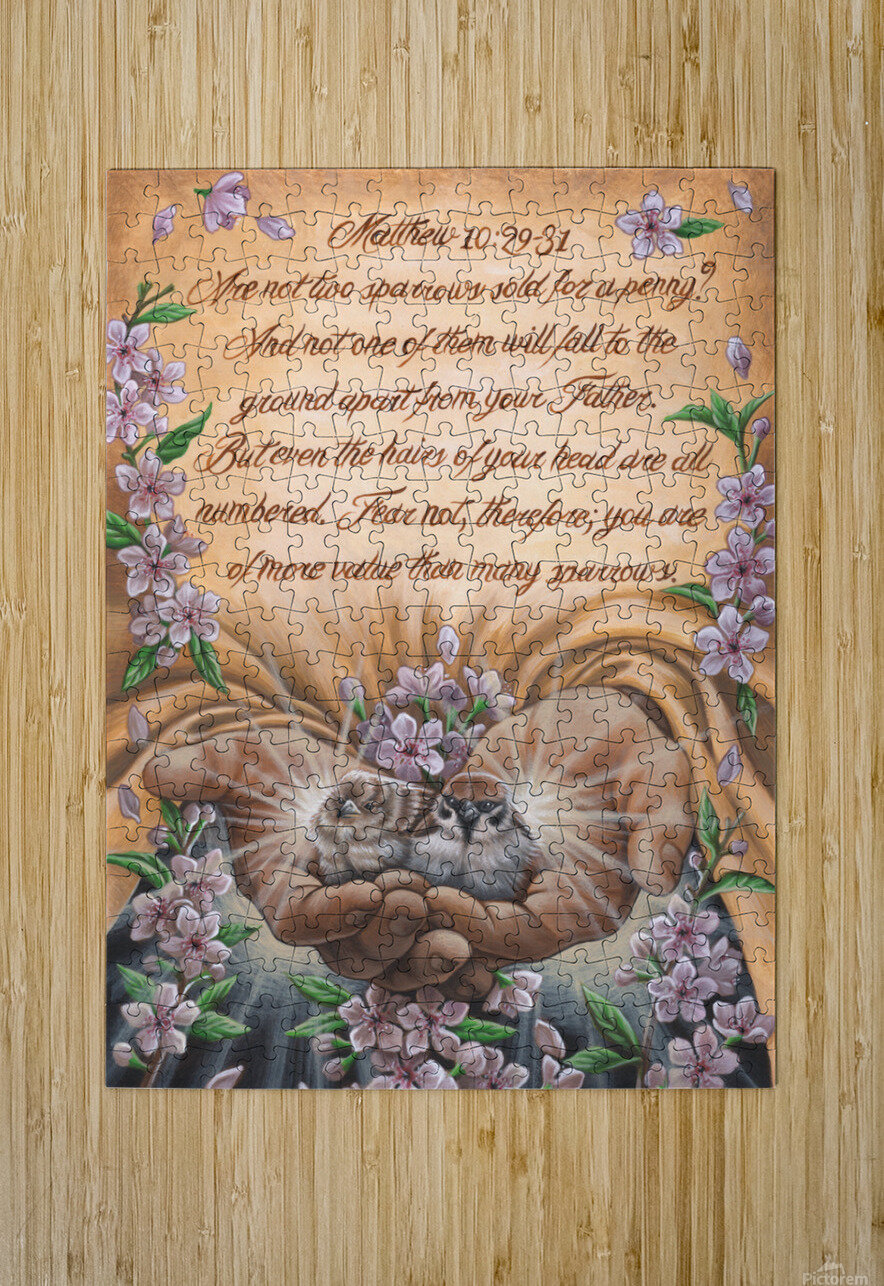 Fear Not Shades of Cherie Puzzle printing