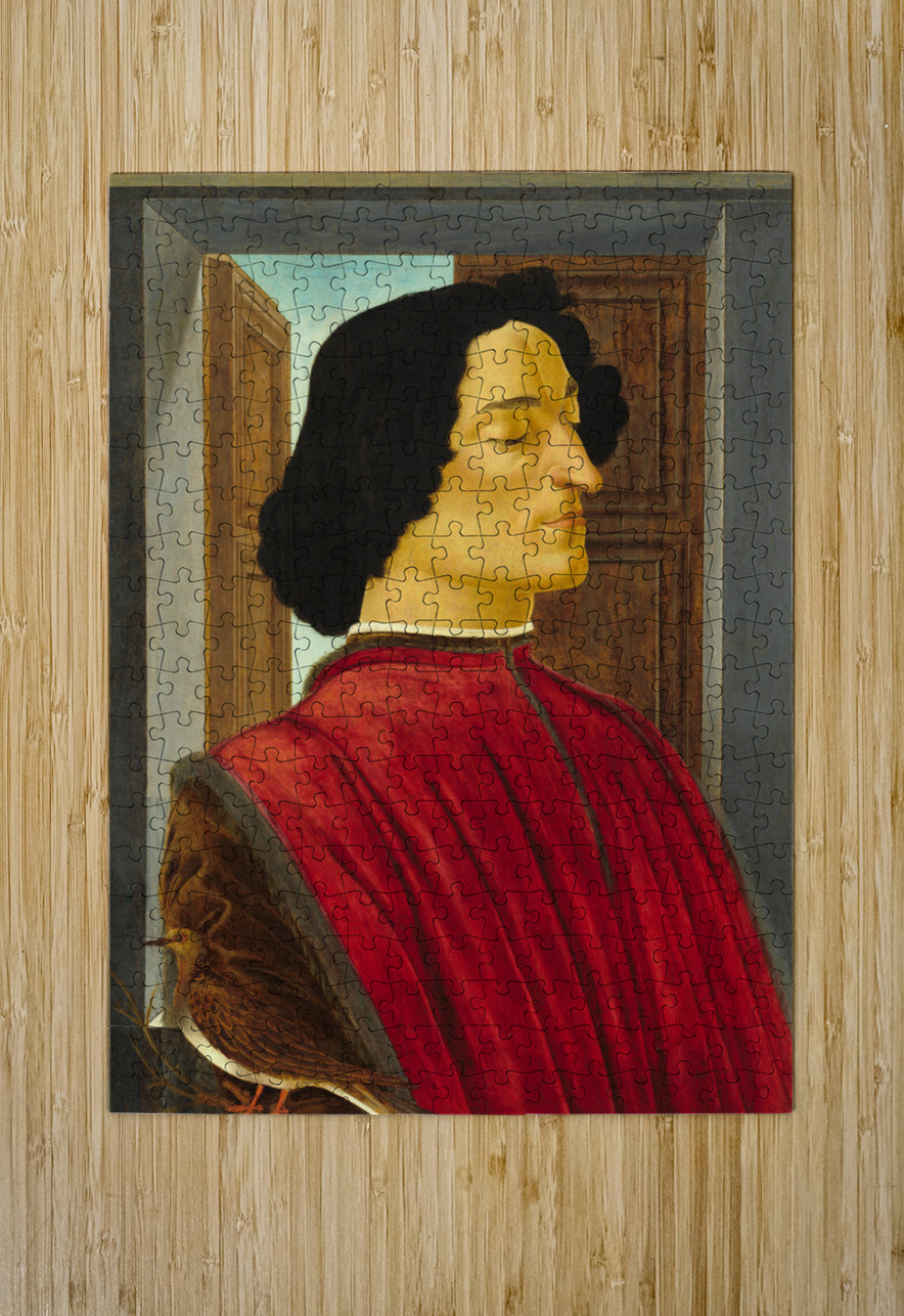 Sandro Botticelli 1445 1510  Giuliano de  Medici 1480 TOPARTGALLERY Puzzle printing